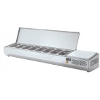 Vitrinette réfrigérée 9 bacs GN 1/4