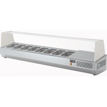 Vitrinette réfrigérée 12 bacs GN 1/4