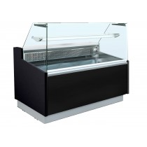 Vitrine comptoir gamme EUROMINI LUX 1 étagère surface expo 0.65 M2