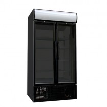 Armoire à boisson 2 portes vitrées 881 l