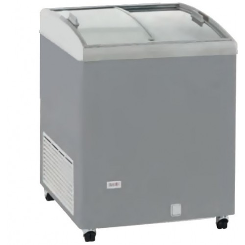 Conservateur crème glacée version couvercle vitré bombé 170 litres Conservateur crème glacée version couvercle vitré bombé 170 litres