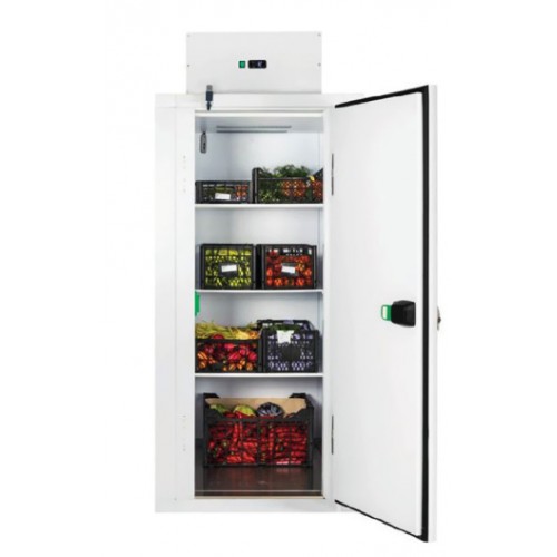 Mini chambre froide positive 1 porte pleine 1000 L Mini chambre froide positive 1 porte pleine 1000 L