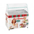 Vitrine comptoir gamme sicc 400 litres