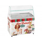 Vitrine comptoir gamme sicc 310 litres