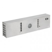 Module chauffant air pulsé à fixer derrière la vitrine