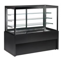 Vitrine comptoir neutre gamme capri en acier émaillé surface expo 0.84 m2