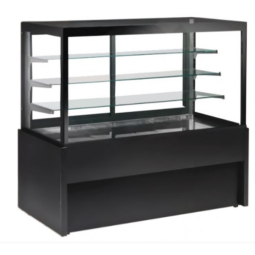 Vitrine comptoir neutre gamme capri en acier émaillé surface expo 0.54 m2 Vitrine comptoir neutre gamme capri en acier émaillé surface expo 0.54 m2