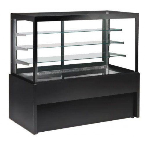 Vitrine comptoir chaude gamme capri en acier émaillé surface expo 0.54 m2 Vitrine comptoir chaude gamme capri en acier émaillé surface expo 0.54 m2
