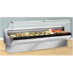 Vitrine comptoir gamme cali Longueur 2000 mm