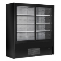 Vitrine murale gamme panama version porte coulissante vitrée, 1396 W