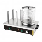 Chauffe-saucisses 4 plots 650 W