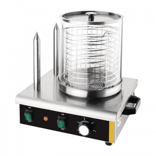 Chauffe-saucisses 2 plots 550 W