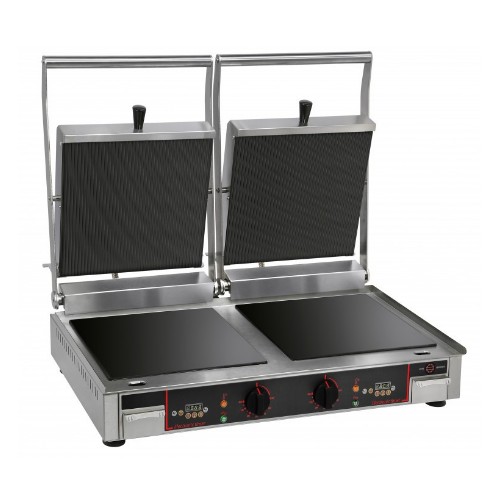 Grill panini vitrocéramiques double gamme master 2 x 3 kW Grill panini vitrocéramiques double gamme master 2 x 3 kW
