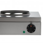 Plaque de cuisson électrique double lynx 400 LBR2 2 x 1,5 kW