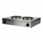 Plaque de cuisson électrique double lynx 400 LBR2 2 x 1,5 kW