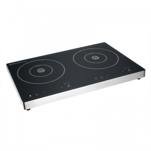 Double plaque de cuisson induction à commande tactile 3 KW Double plaque de cuisson induction à commande tactile 3 KW