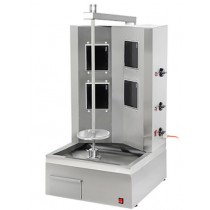Doner grill électrique en inox 80 Kg/jour 3,9 Kw