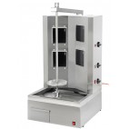 Doner grill électrique en inox 80 Kg/jour 3,9 kW