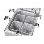 Cuiseur à pâtes 8 L avec robinet et minuterie 2.9 kW