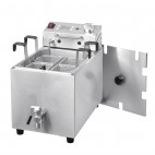 Cuiseur à pâtes 8 L avec robinet et minuterie 2.9 kW