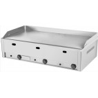 Plaque à snacker triple gamme snack gaz longueur 990 mm