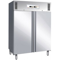 Armoire mixte ventilée -2/+8°C et -18/-22°C Inox AISI 304 2 x 507L
