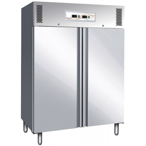 Armoire mixte ventilée -2/+8°C et -18/-22°C Inox AISI 304 2 x 507L Armoire mixte ventilée -2/+8°C et -18/-22°C Inox AISI 304 2 x 507L