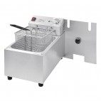 Friteuse simple avec minuterie 2,8 kW capacité d'huile 5 L