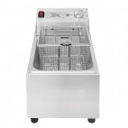 Friteuse simple avec minuterie 2,8 kW capacité d'huile 5 L