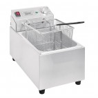 Friteuse simple avec minuterie 2,8 kW capacité d'huile 5 L