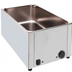 Bain marie electrique en inox sans vidange 1,5 Kw