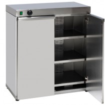 Chauffe assiettes électrique 2 portes 120 assiettes