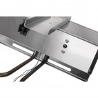  Friteuse électrique de comptoir cuve LDF2 2 x 3 kW capacité d'huile 2 x 4L.