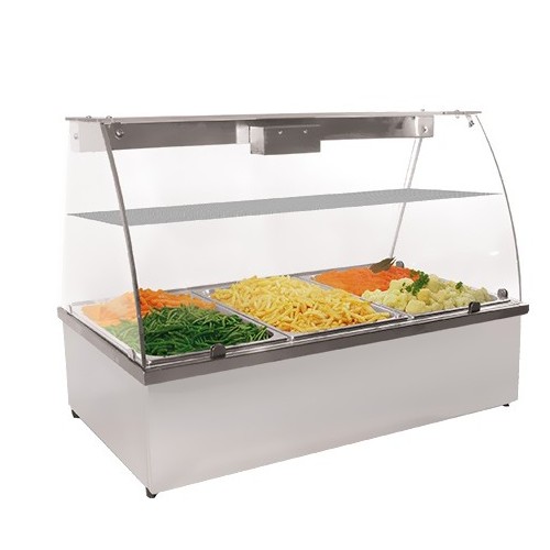 Vitrine bain-marie 2 GN 1/1 3,5 kW Vitrine bain-marie 2 GN 1/1 3,5 kW