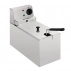 Friteuse simple 2,5 kW capacité d'huile 2,5 litres
