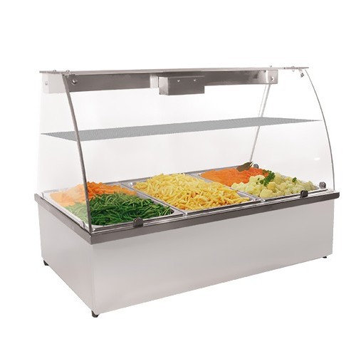 Vitrine bain-marie 4 GN 1/1 3,6 Kw Vitrine bain-marie 4 GN 1/1 3,6 Kw