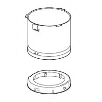 Ensemble cuve cutter pour cutter de table R 4 V.V.