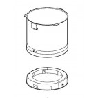Ensemble cuve cutter pour cutter de table R 4 V.V.