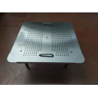 Rehausse de fond d’évier acier inoxydable L 800 x P 500 x H 250 mm