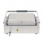 Grand gril de contact simple rainuré / rainuré 2,2 kW