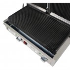 Gril de contact double rainuré / rainuré 2,9 kW