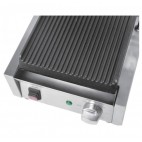 Gril de contact simple bistro rainuré / rainuré 1.5 kW