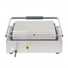 Grand gril de contact simple lisse / lisse 2,2 kW