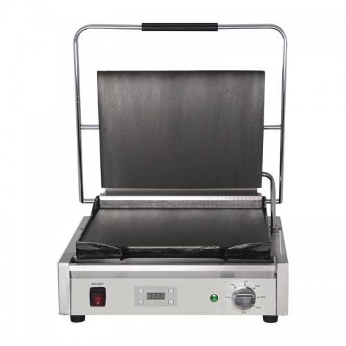 Grand gril de contact simple lisse / lisse 2,2 kW Grand gril de contact simple lisse / lisse 2,2 kW