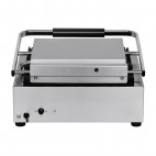 Grand gril de contact simple bistro lisse / lisse 2,2 kW