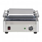 Grand gril de contact simple bistro lisse / lisse 2,2 kW