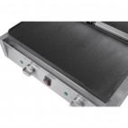 Gril de contact double bistro lisse / lisse 2,9 kW