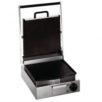 Gril de contact/panini simple plaques lisses 2,25 kW