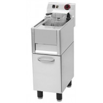 Friteuse sur coffre électrique simple en inox 13 L