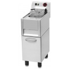 Friteuse sur coffre électrique simple en inox 13 L